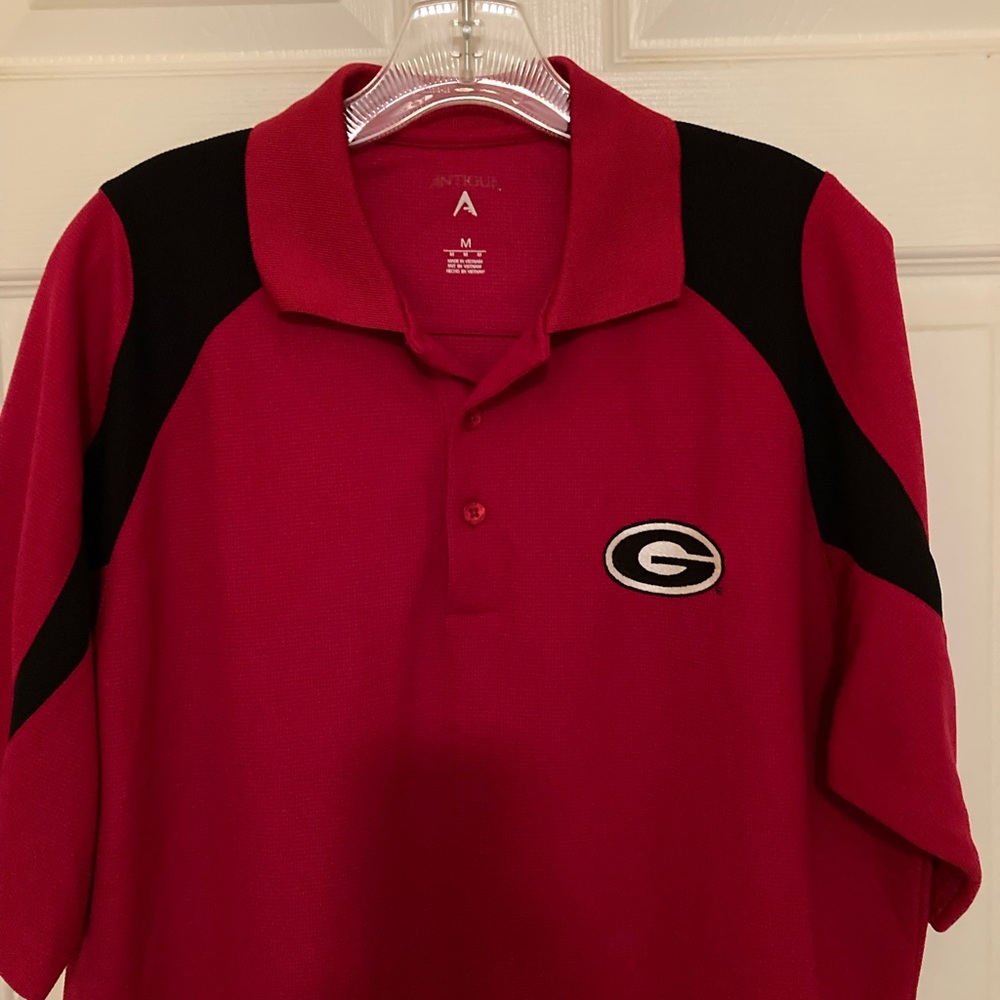 Men’s University of Georgia collared shirt, medium